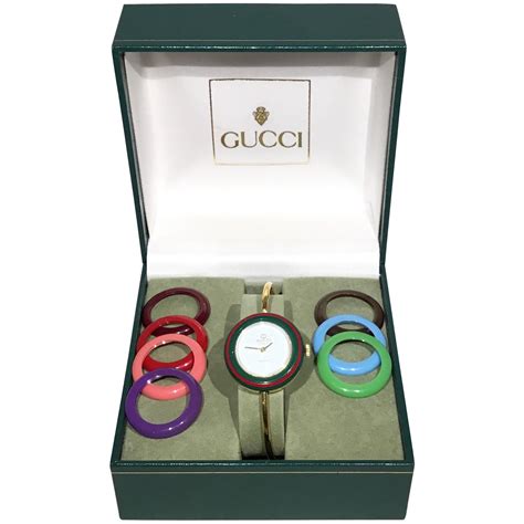 gucci digital watch replica|gucci vintage watch interchangeable.